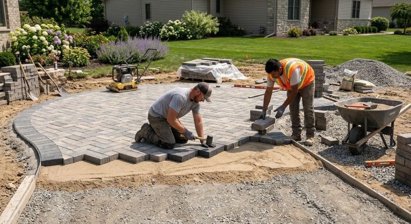 Garden Pavers Installation in Fairfield County, CT