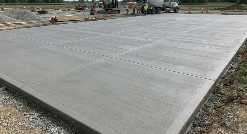 Commercial Slab Construction in West Des Moines, IA