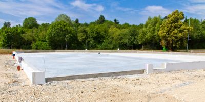 Commercial Slab Installation in Charleston, SC